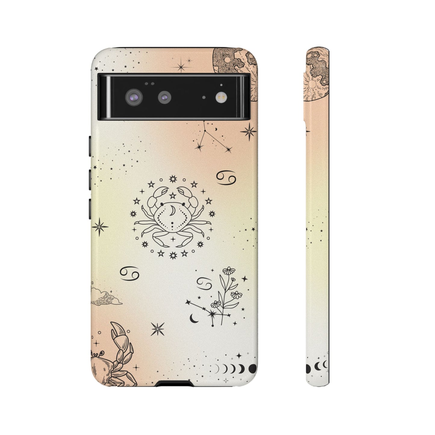 Cancer Zodiac Sign Phone Case β Soft & Protective Shell for iPhone, Samsung & Google Pixel
