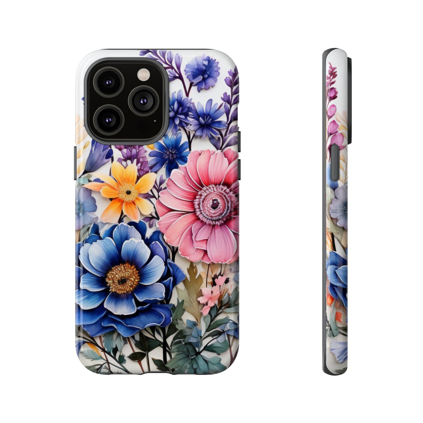 Elegant Floral Bouquet Mobile Case – Vibrant Botanical Art