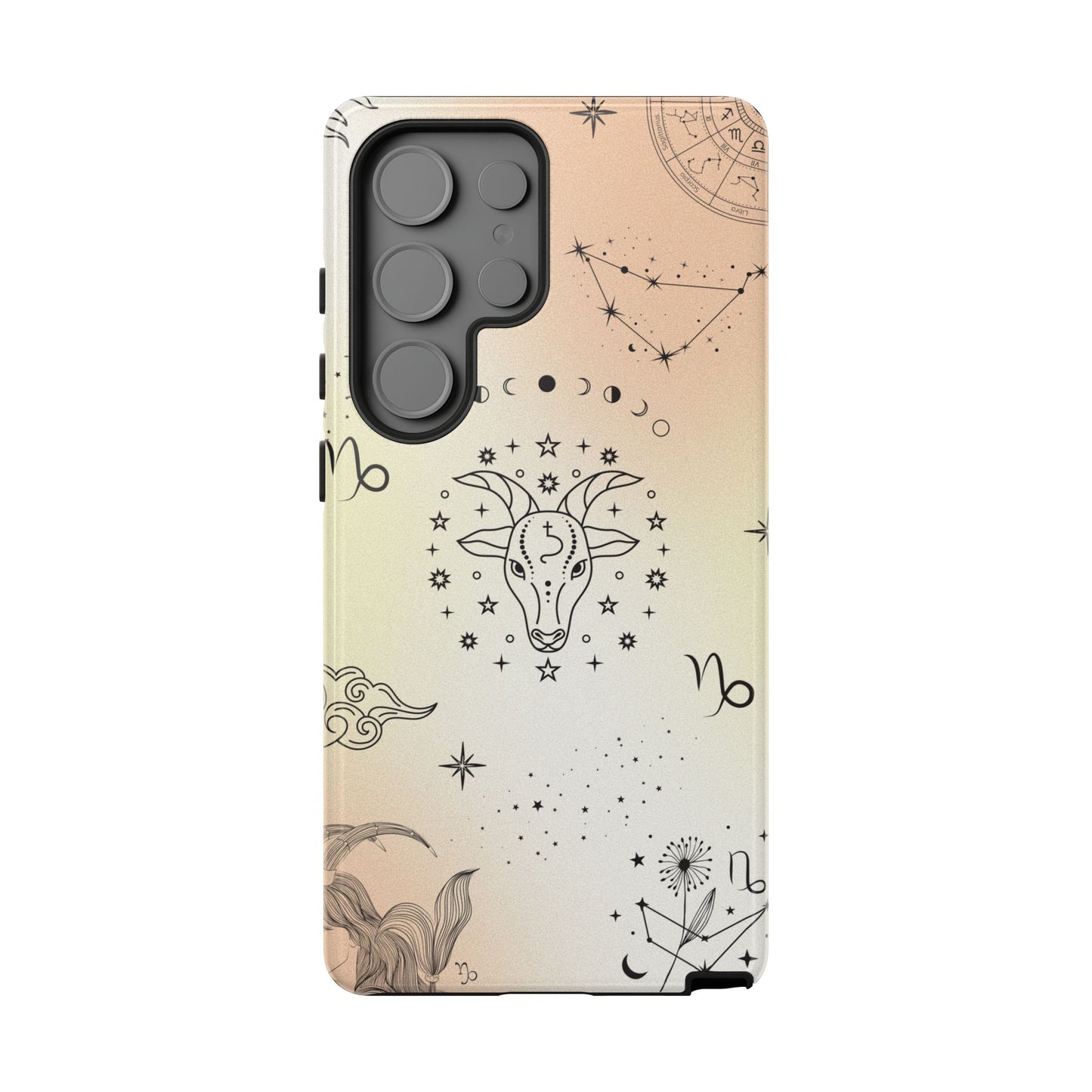 Capricorn Zodiac Sign Phone Case β Sleek & Ambitious Style for iPhone, Samsung & Google Pixel