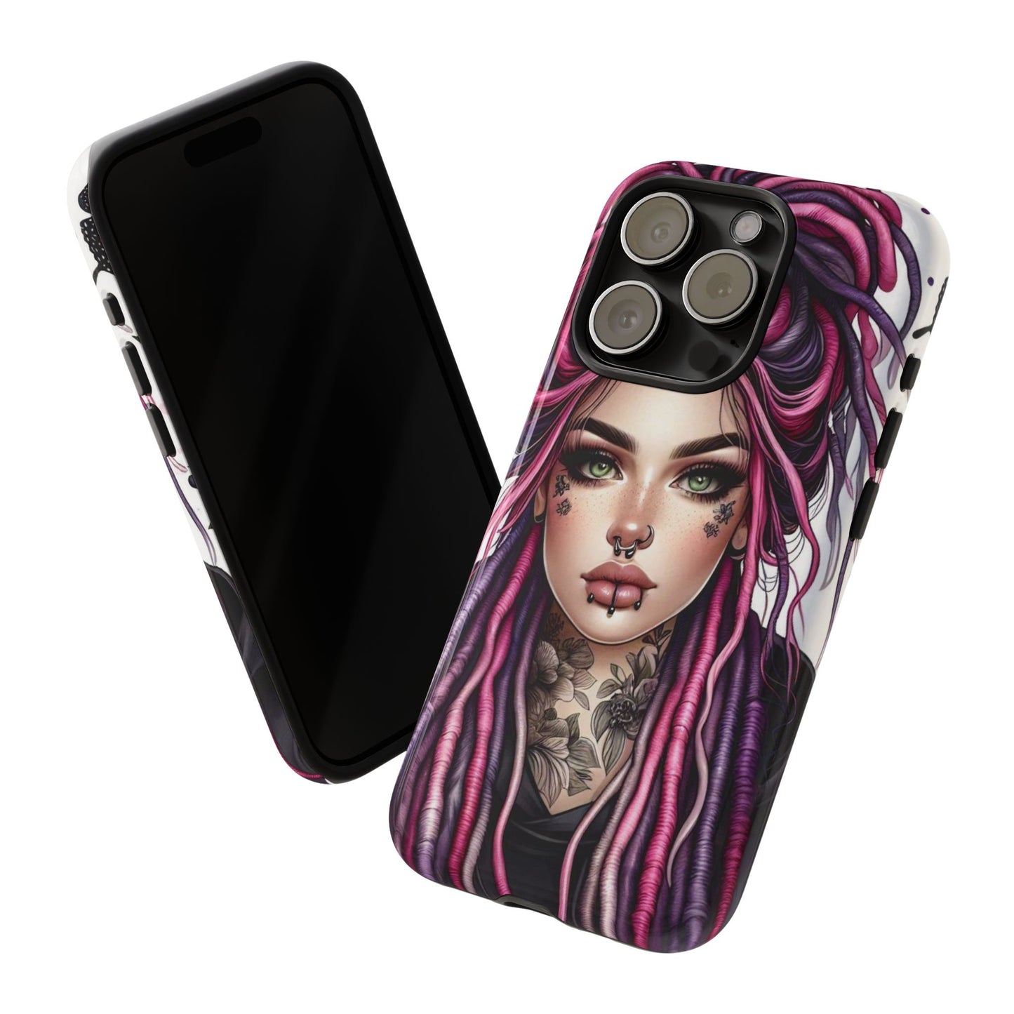 Neon Gothic Beauty Mobile Case