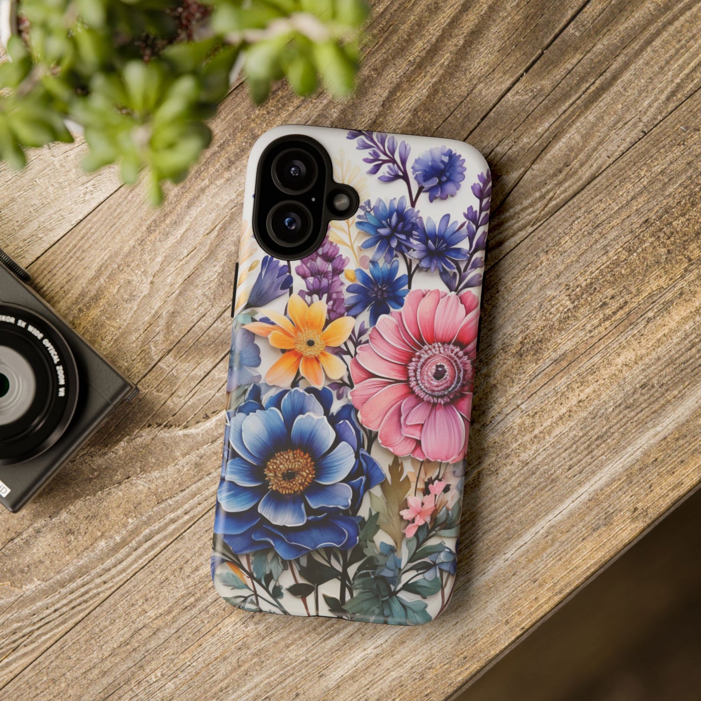 Elegant Floral Bouquet Mobile Case – Vibrant Botanical Art