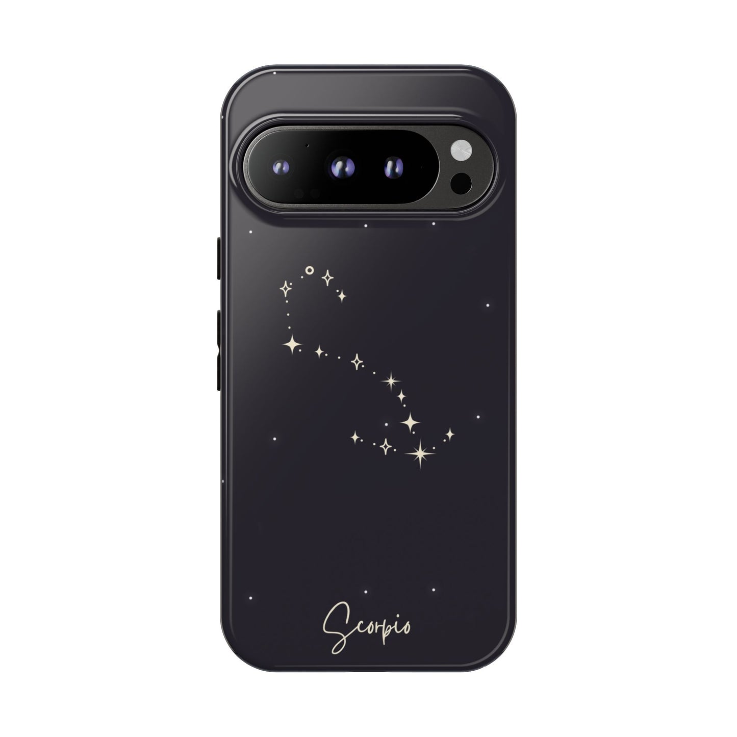 Scorpio Zodiac Night Sky Case – Mysterious Star Pattern – Cosmic Style for iPhone, Samsung & Google Pixel