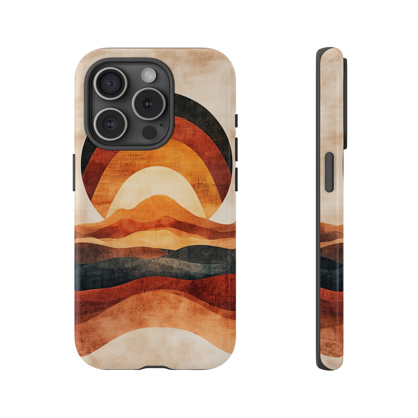 Boho Desert Sunrise Phone Case for iPhone, Pixel & Samsung