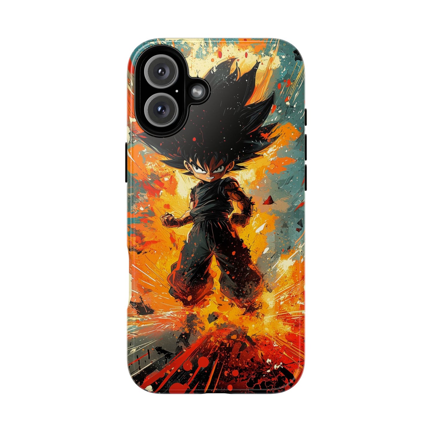 Mini Warrior Rage | Chibi Power Surge Phone Case for iPhone, Samsung & Pixel