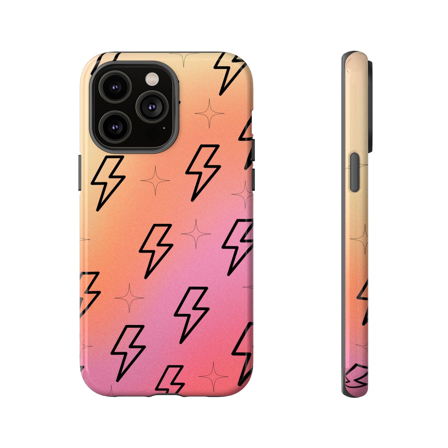 Retro Thunder Phone Case ⚡ Vintage Aesthetic for iPhone, Samsung & Pixel