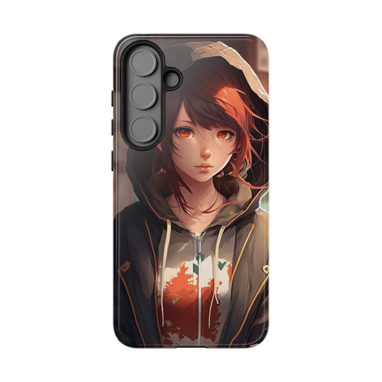 Anime Girl Phone Case - Cute Aesthetic Cover for iPhone, Samsung & Google Pixel, Girly Phone Case, Kawaii Lover Gift