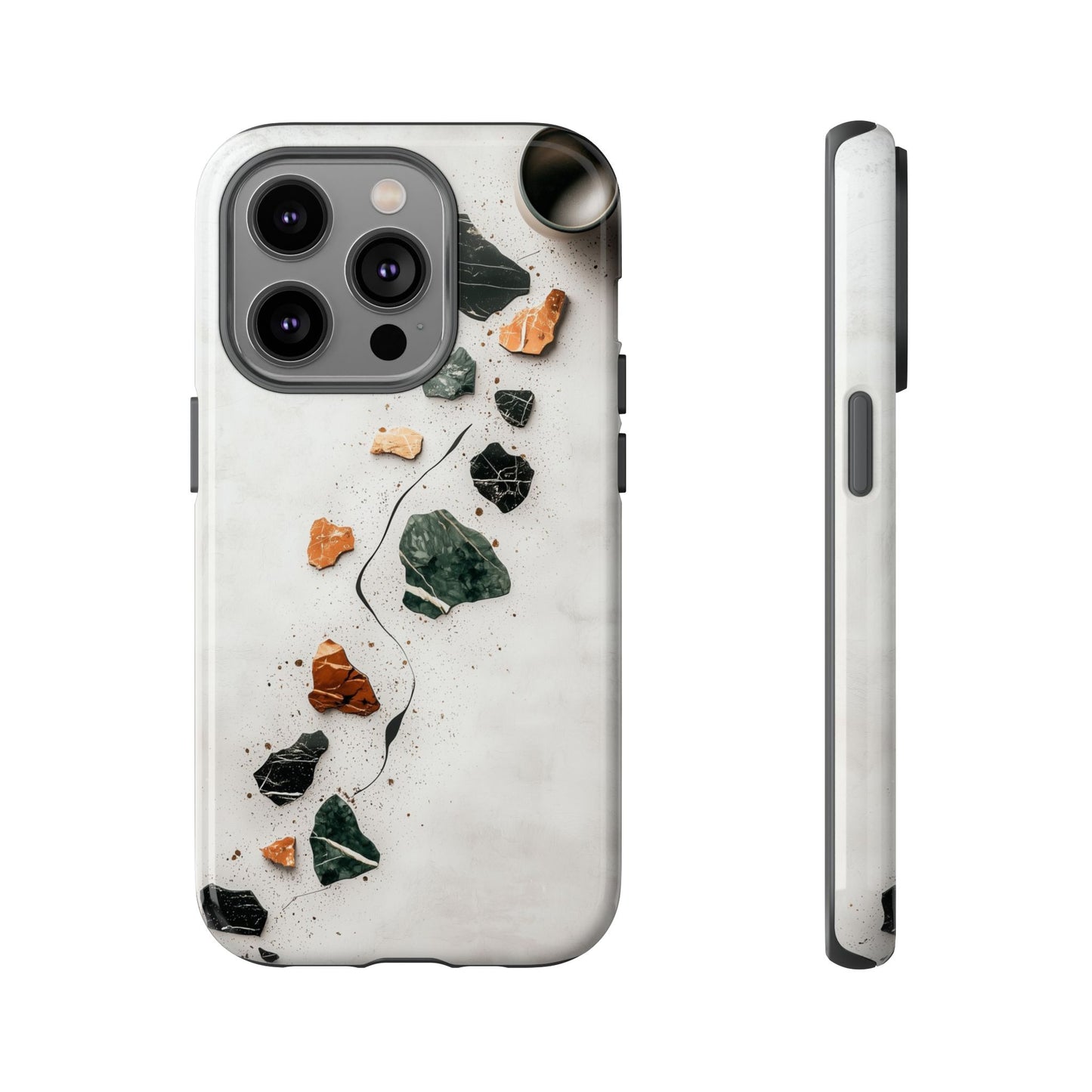 Minimalist Terrazzo Flow Phone Case for iPhone, google Pixel & Samsung