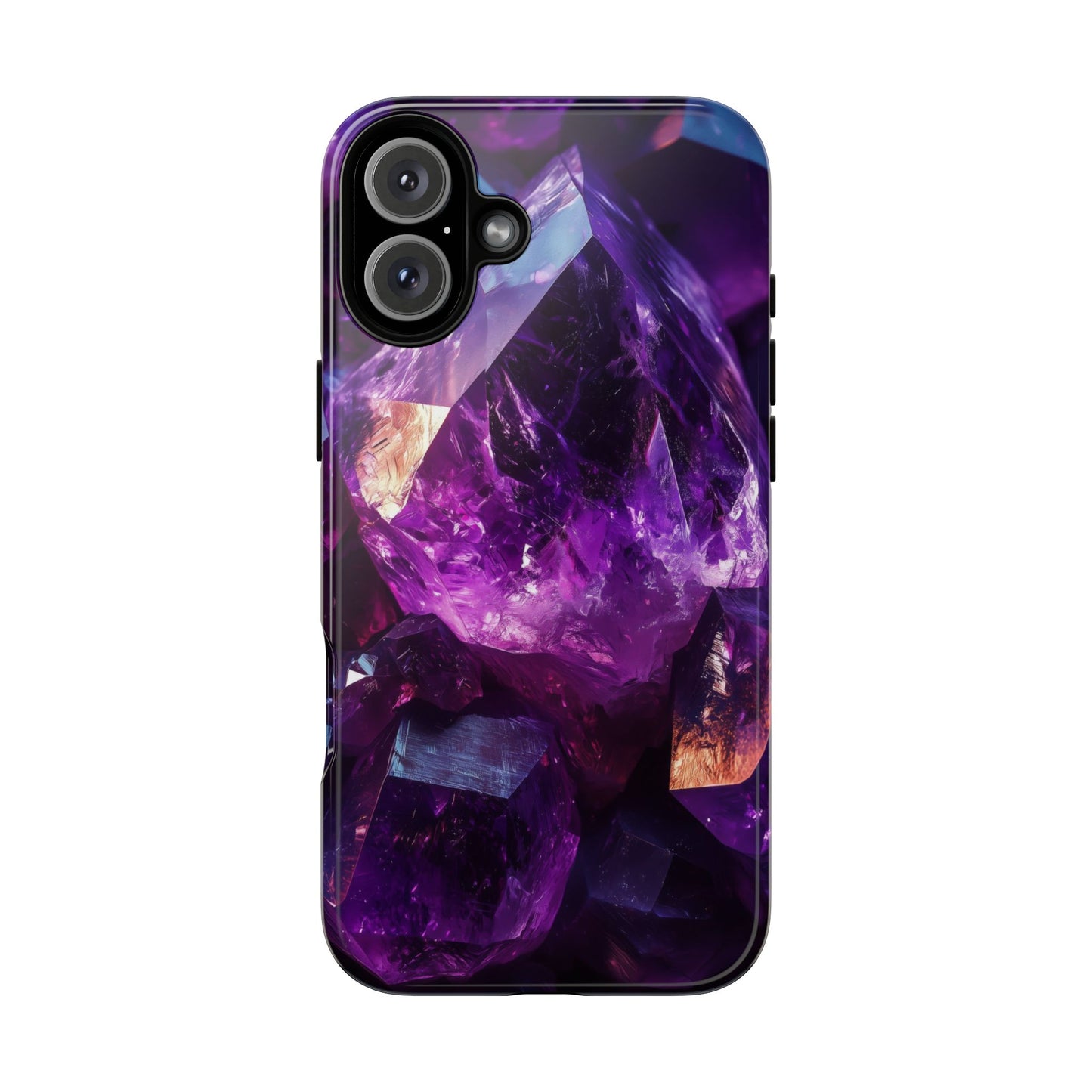 Royal Amethyst Stones Crystals Phone Case for iPhone, Samsung & Google Pixel