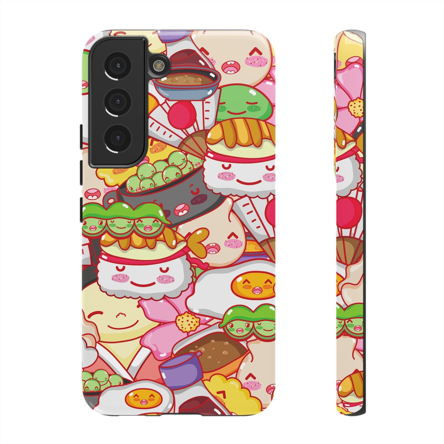 Kawaii Food Lover's Phone Case – iPhone, Google Pixel, Samsung
