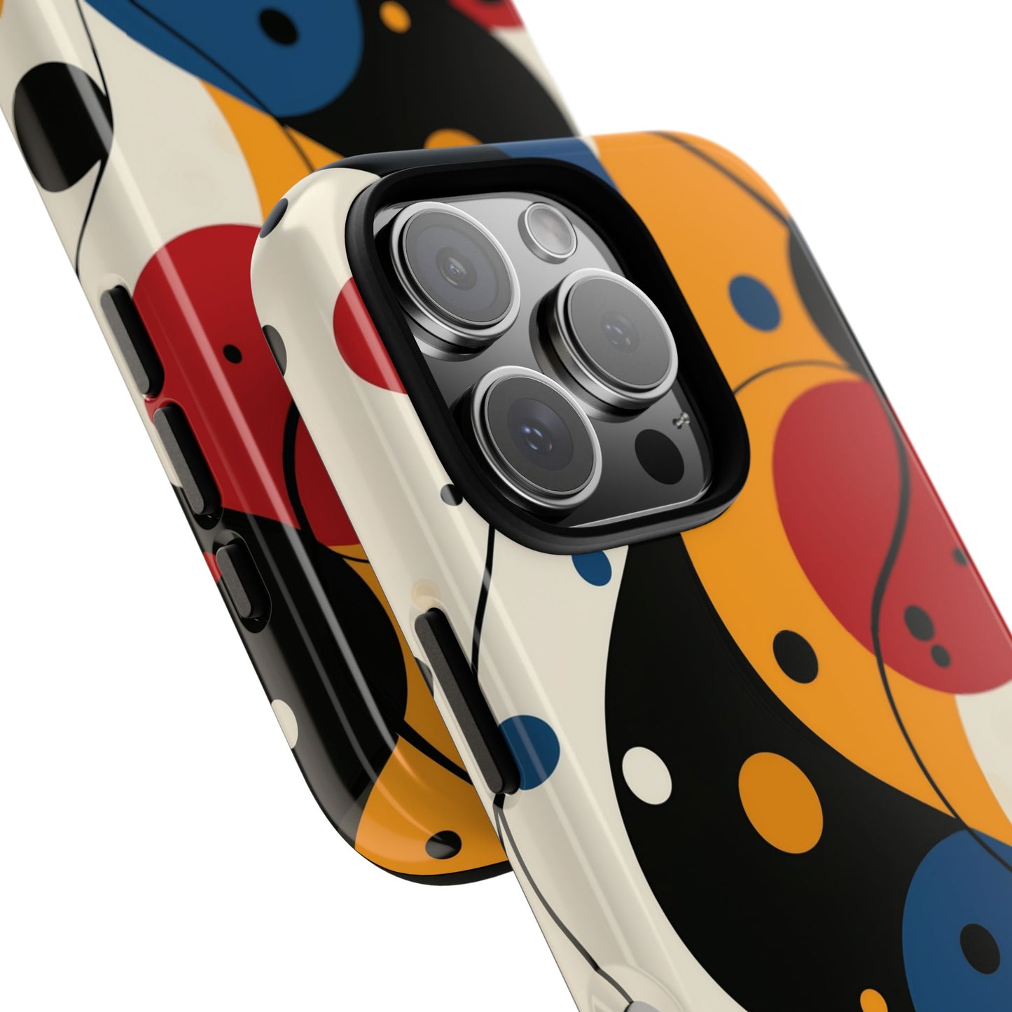 Bauhaus Style Terrazzo Phone Case – iPhone, Google Pixel, Samsung