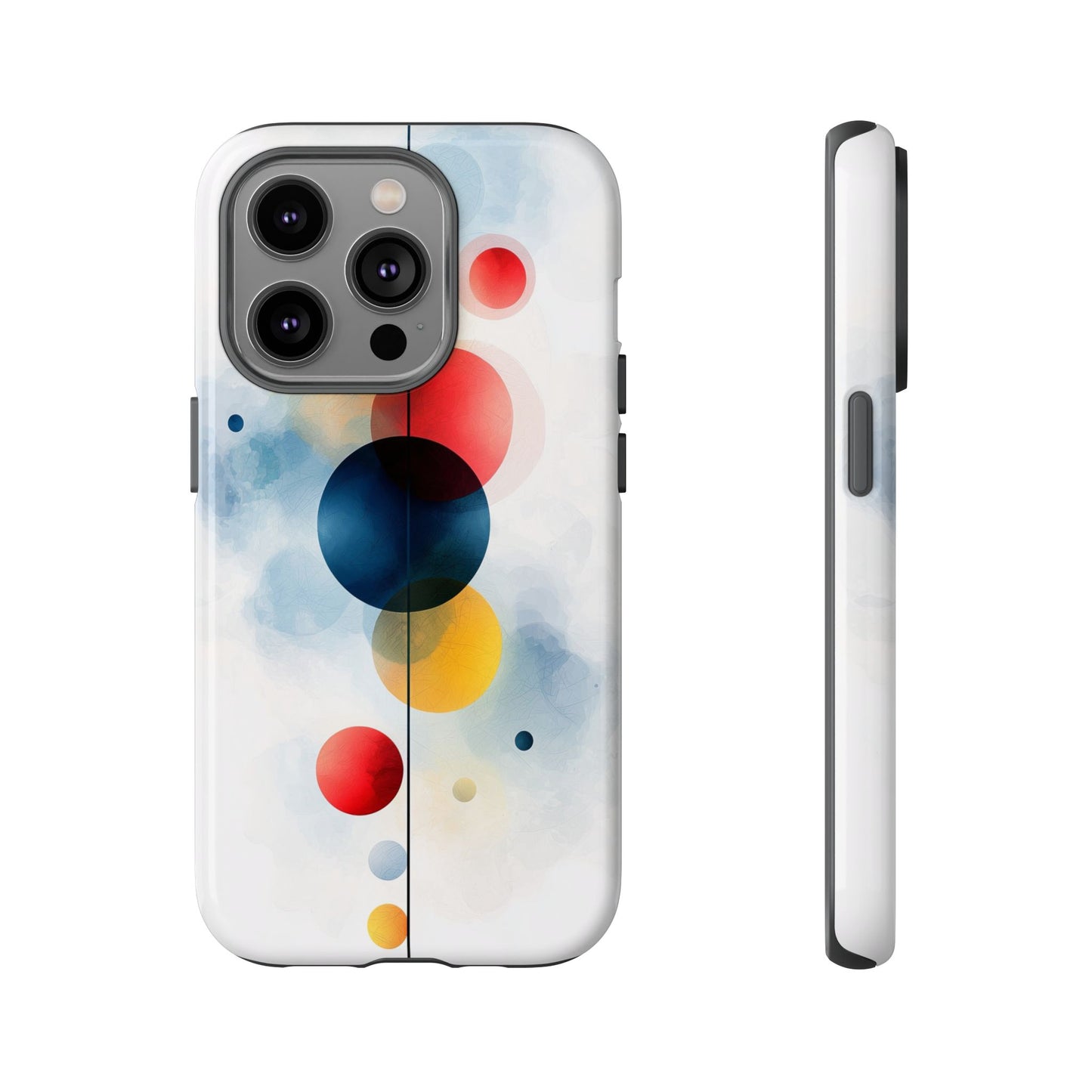Celestial Balance – Watercolor Abstract Phone Case for iPhone, Samsung & Pixel
