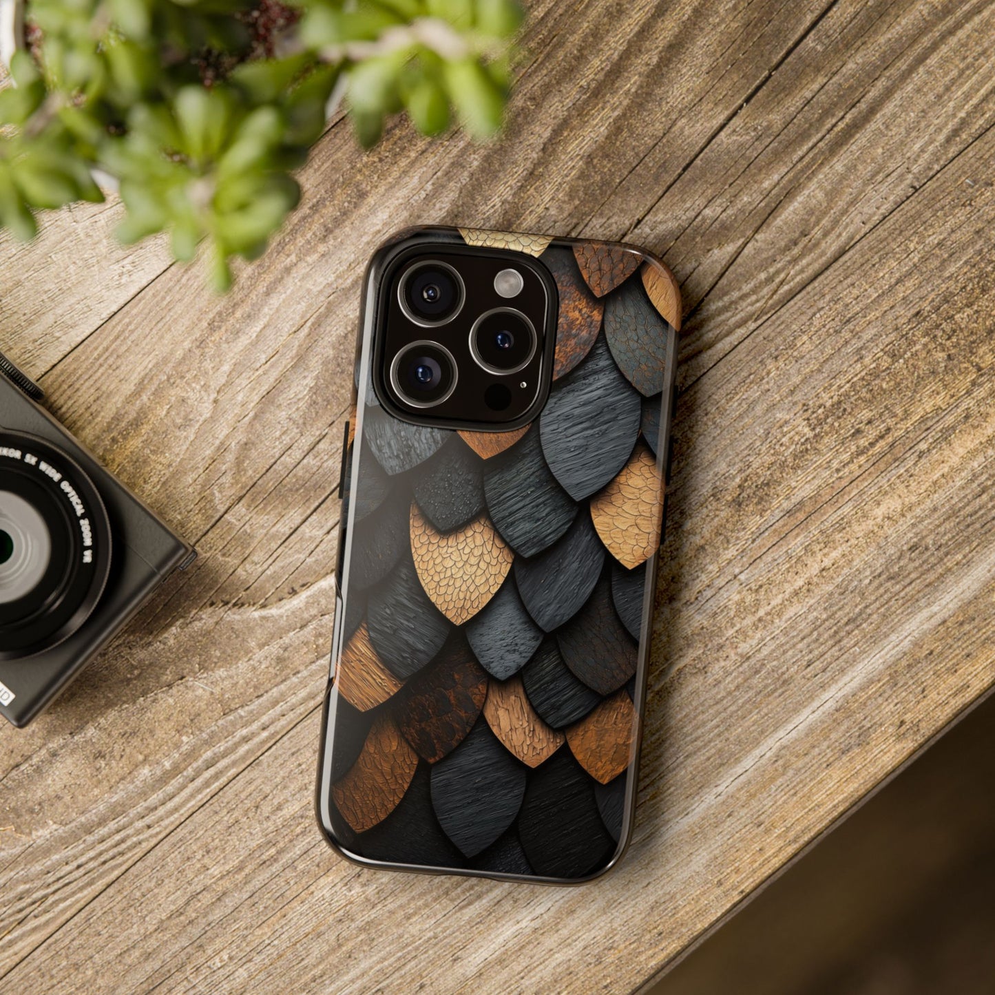 Dragon Scale Texture Phone Case β Elegant & Durable Design for iPhone, Pixel & Samsung