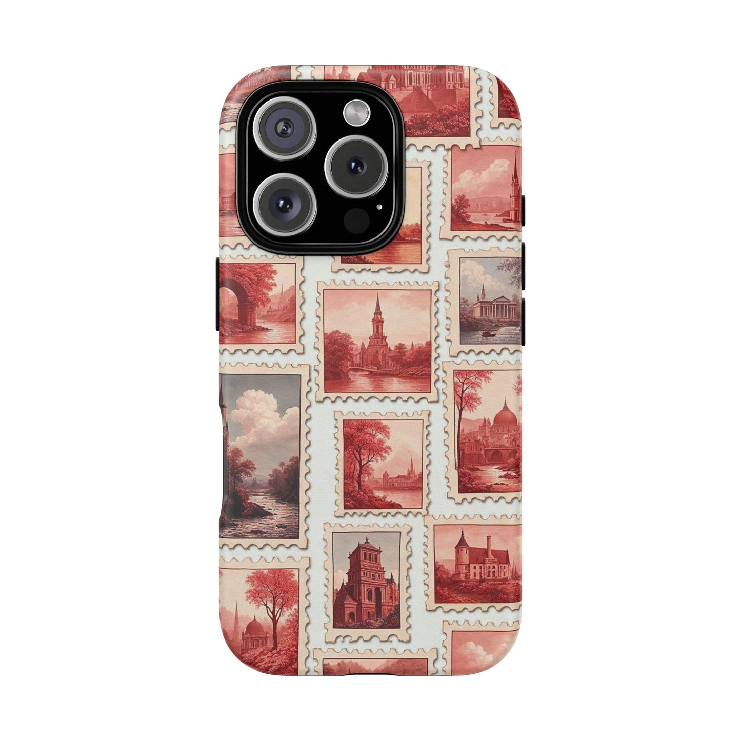 Vintage Postcard Stamps Phone Case