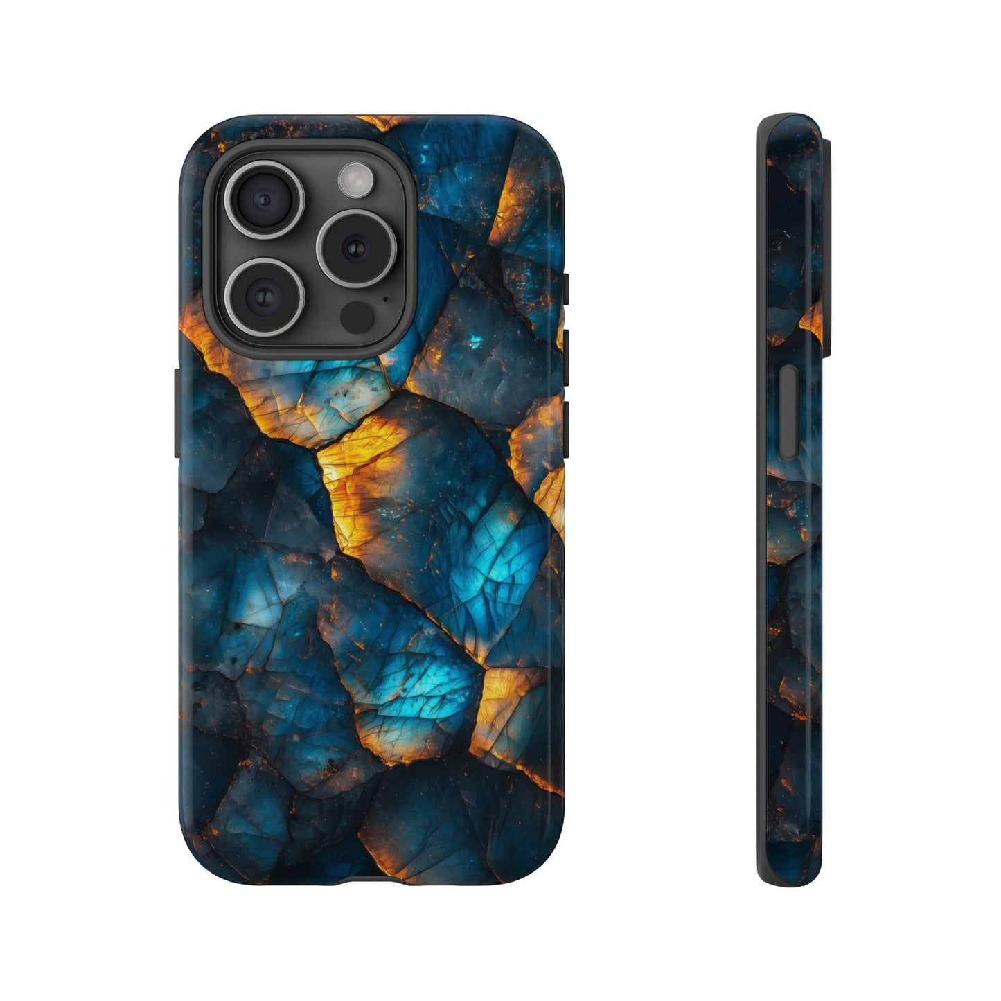 Luminous Midnight Stone Phone Case for iPhone, Samsung & Google Pixel
