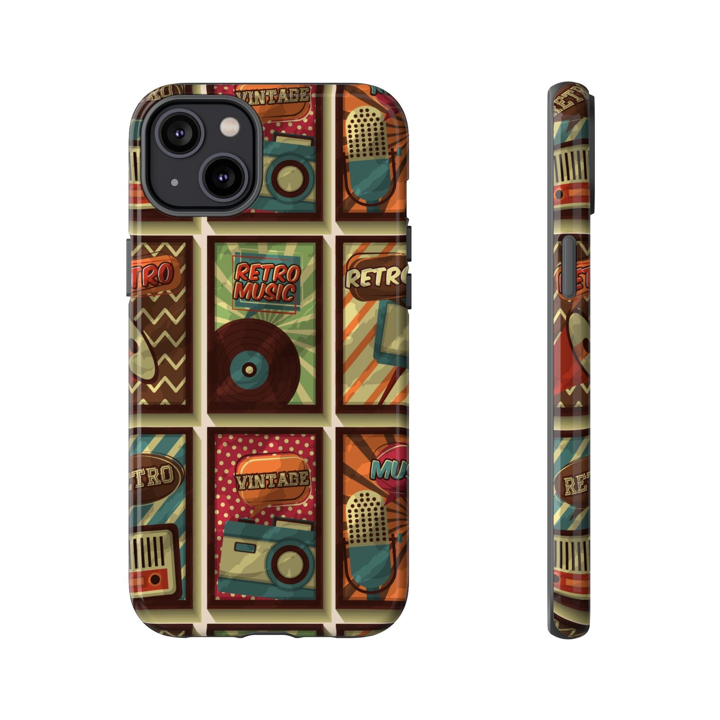 Retro Vintage Poster Phone Case β Aesthetic Nostalgic Design for iPhone, Samsung & Google Pixel