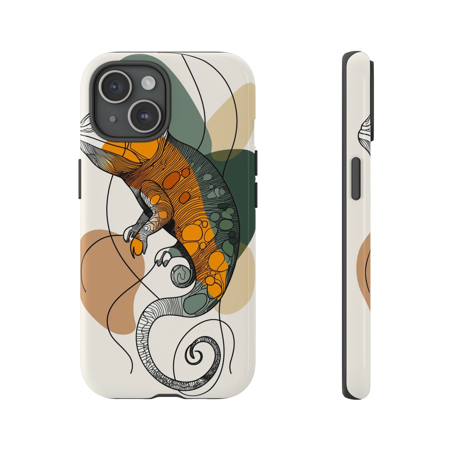 Chameleon Flow: The Art of Adaptation Phone Case for iPhone, Samsung & Pixel
