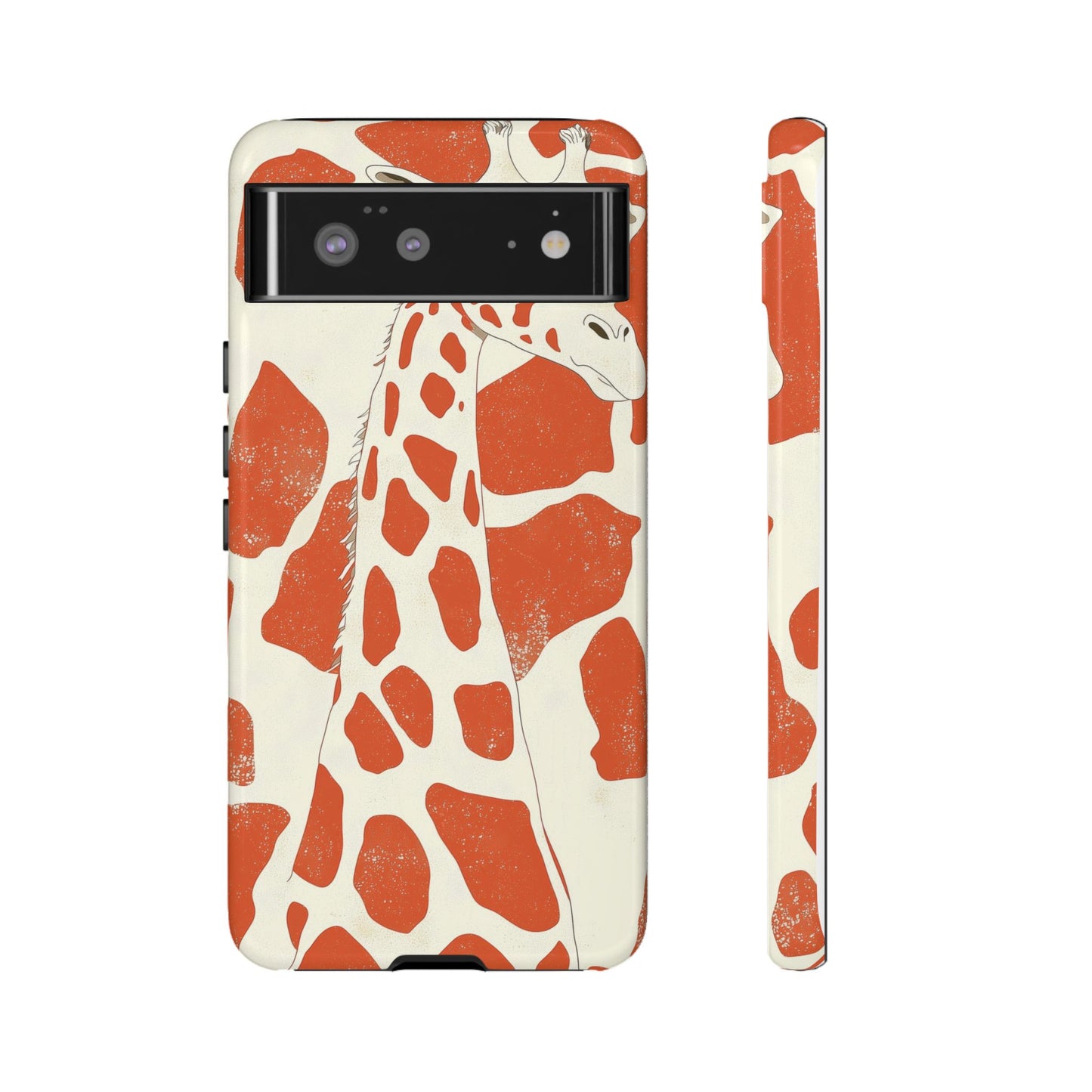 Minimalist Giraffe Print Phone Case β Earthy & Elegant for iPhone, Pixel & Samsung