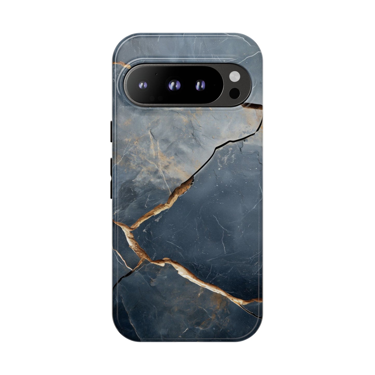 Cracked Marble Stone Phone Case for iPhone, Samsung & Google Pixel