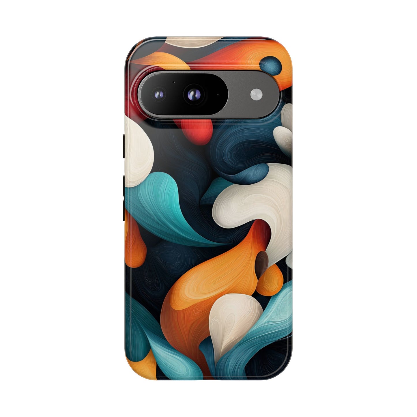 Swirl Spectrum – Vibrant Abstract Phone Case for iPhone, Samsung & Pixel