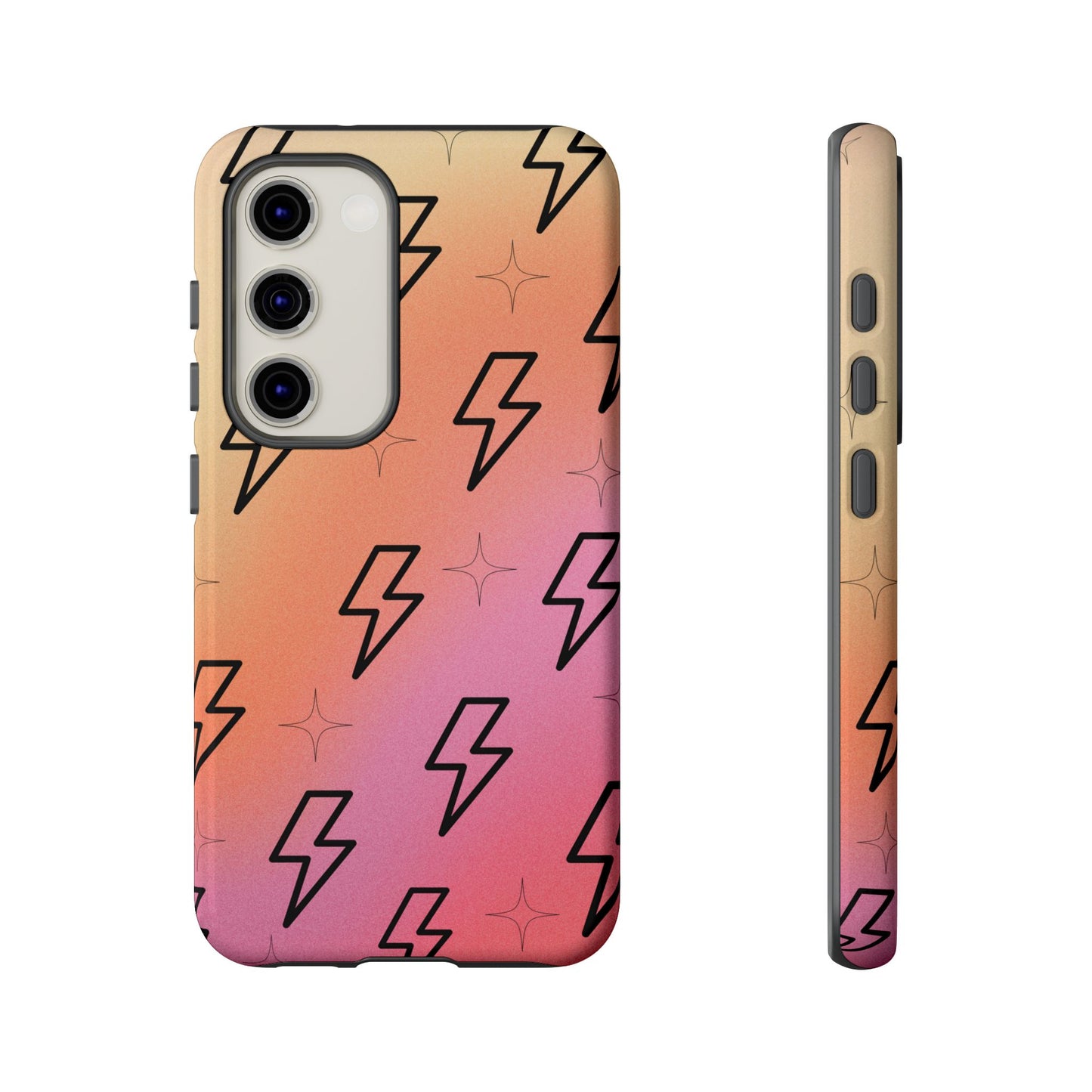 Retro Thunder Phone Case ⚡ Vintage Aesthetic for iPhone, Samsung & Pixel