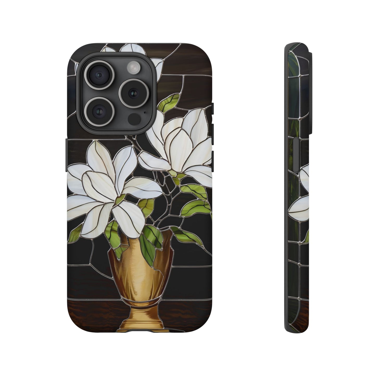 Stained Glass Floral Phone Case