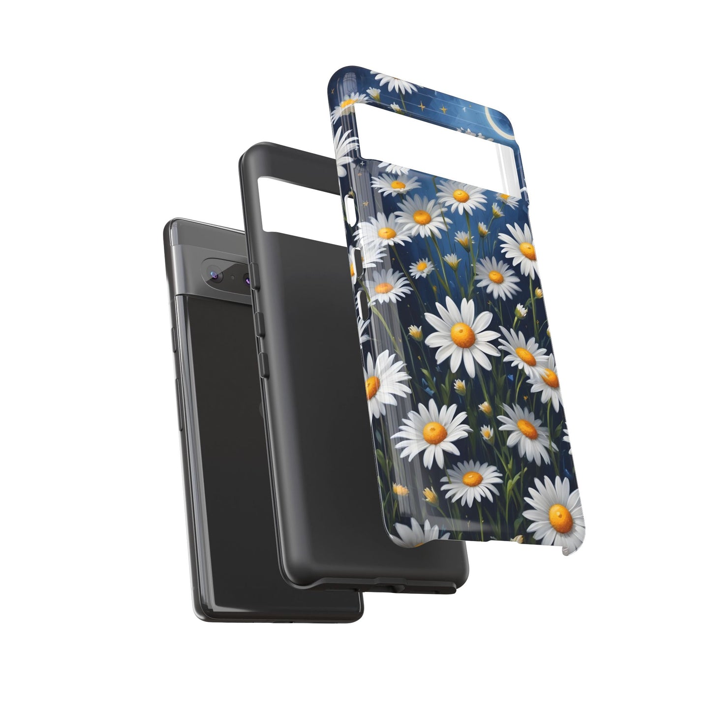 Witchy Daisy Flowers Phone Case Vintage Botanical Cover