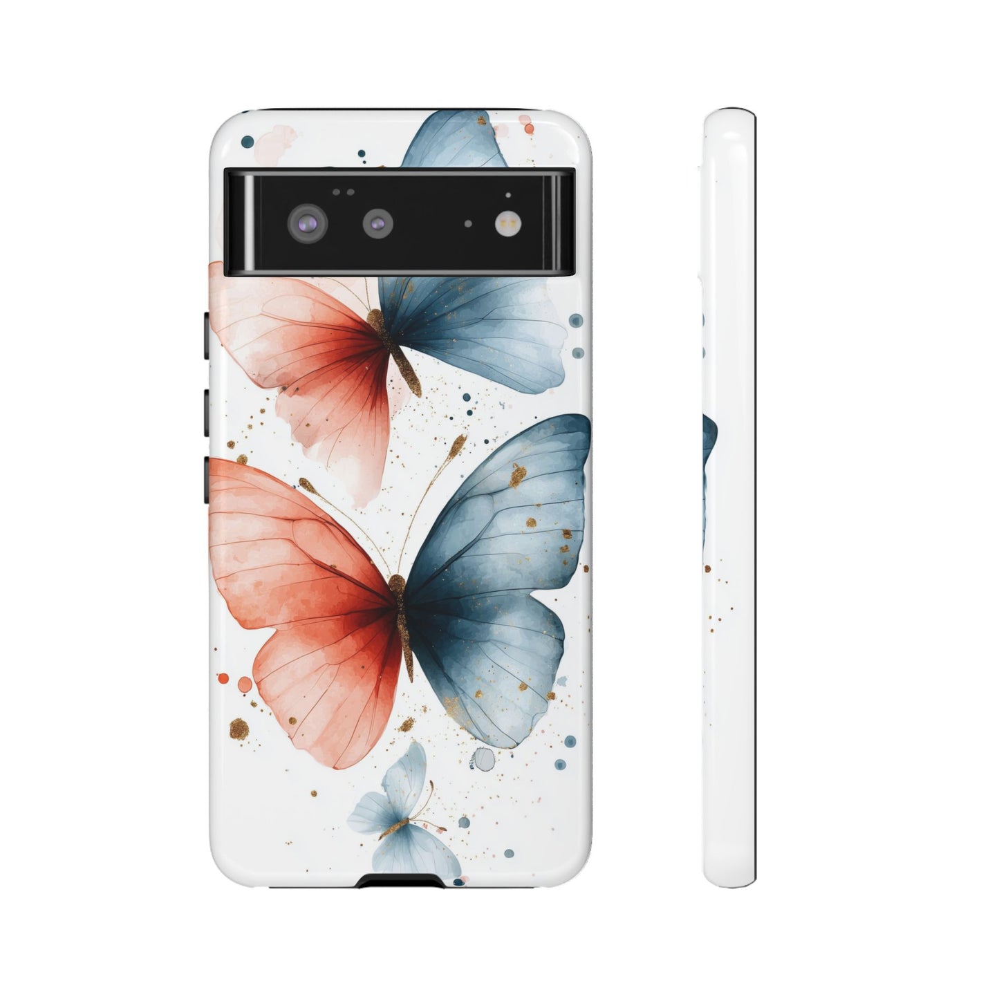 Golden Wings" – Elegant Butterfly Art Case for iPhone, google Pixel & Samsung