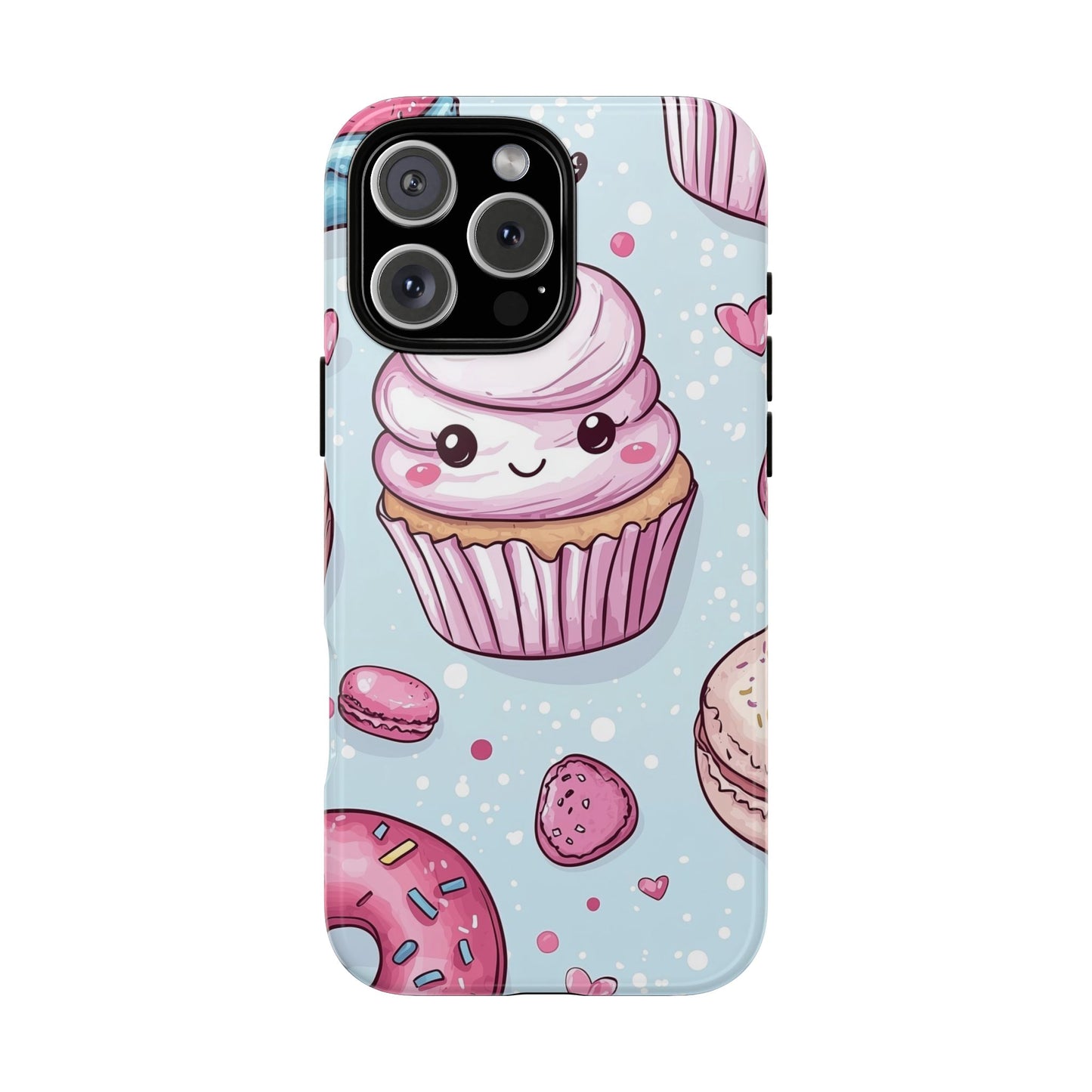 Kawaii Sweets: Adorable Dessert Anime Phone Case for iPhone, Samsung, Google Pixel