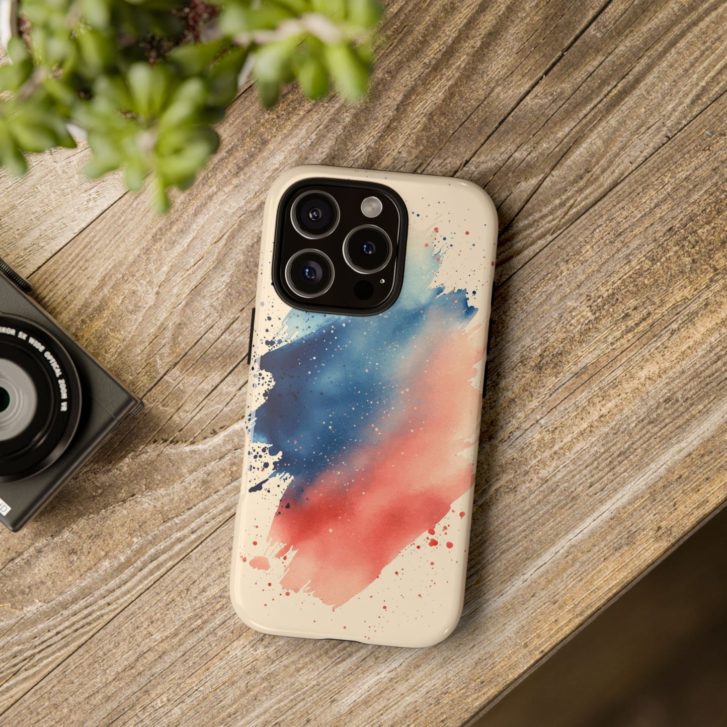 Blush Horizon" – Watercolor Gradient Phone Case for iPhone, google Pixel & Samsung
