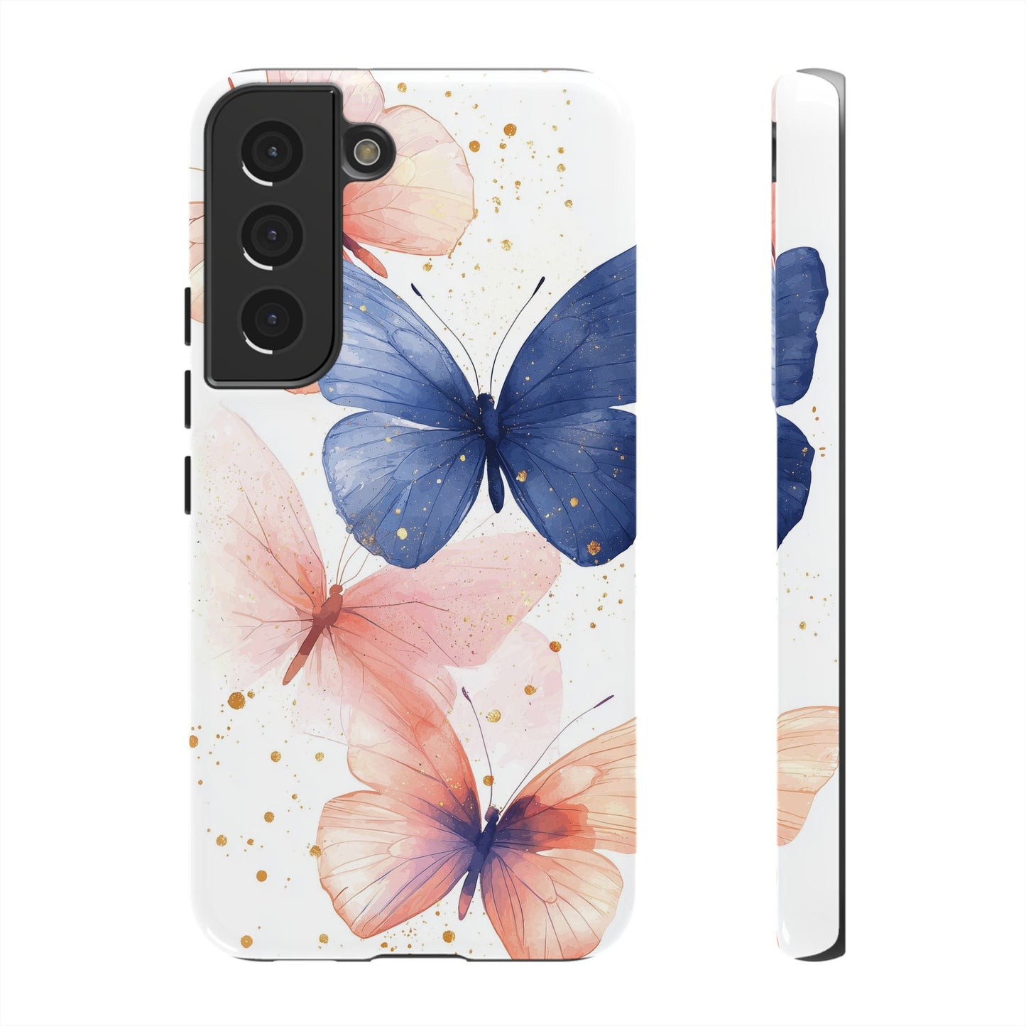 Papillon Glow" – Watercolor Butterfly Case for iPhone, google Pixel & Samsung