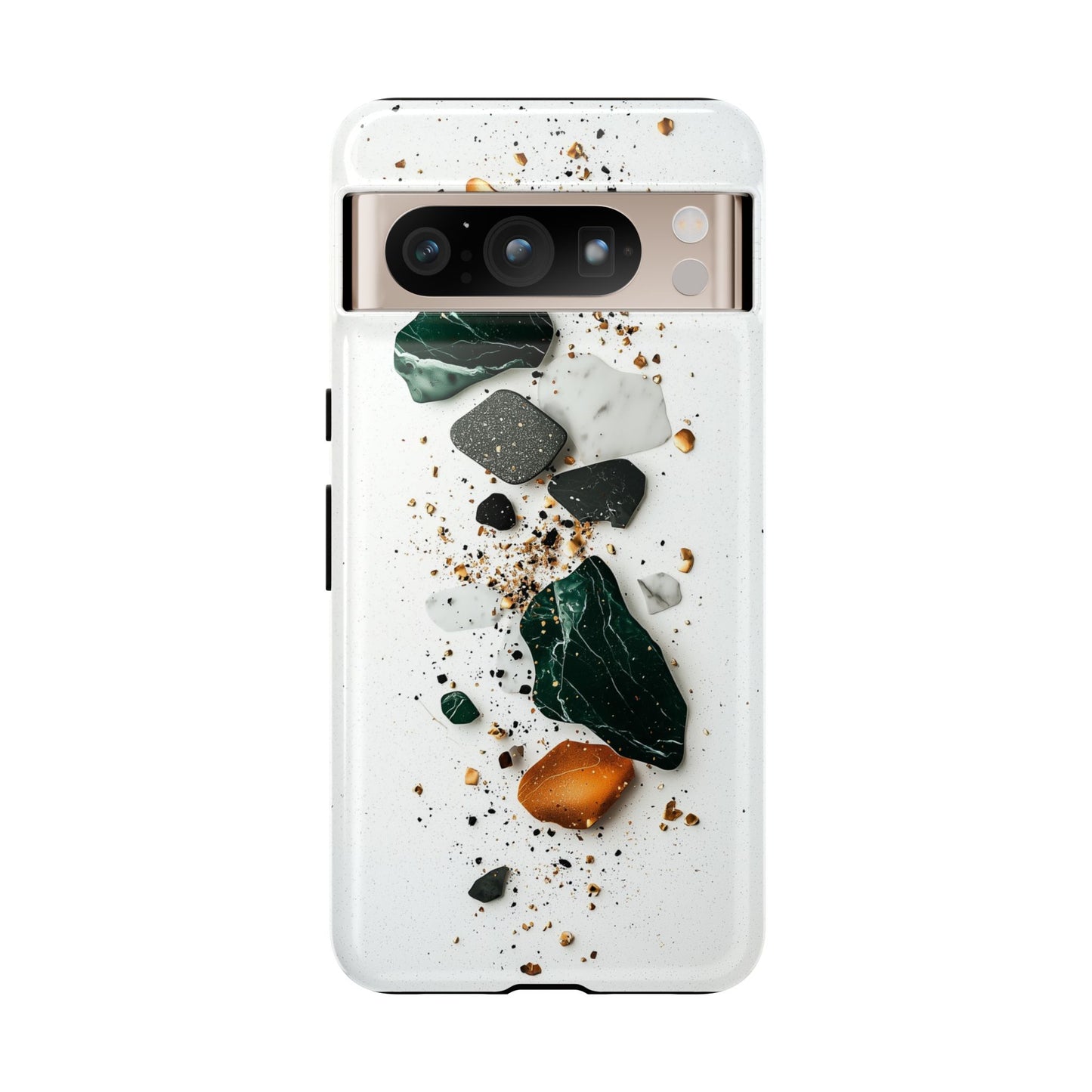 Modern Terrazzo Luxe – Fragment Art Phone Case for iPhone, google Pixel & Samsung