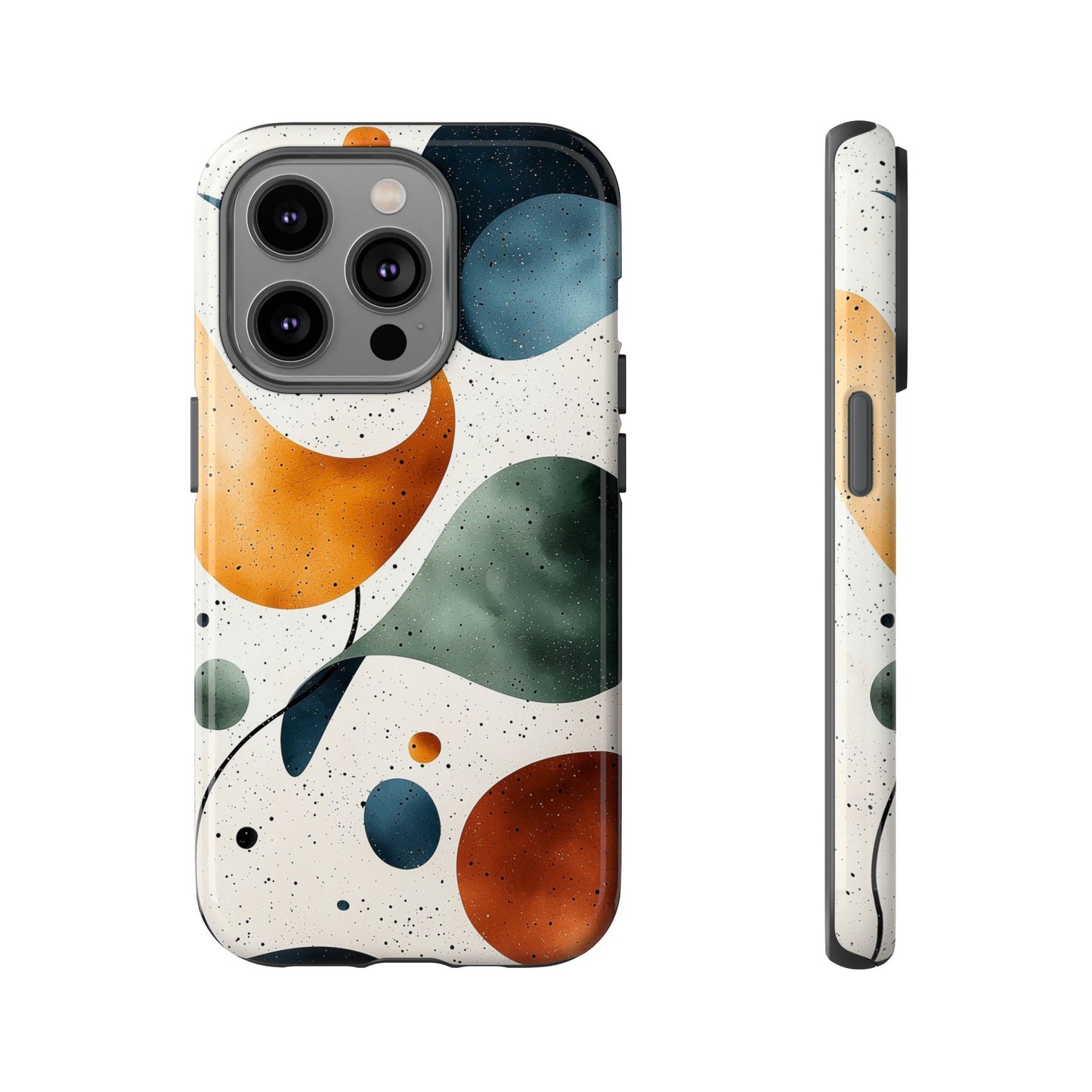 Chic Marble Splatter Phone Case – iPhone, Google Pixel, Samsung