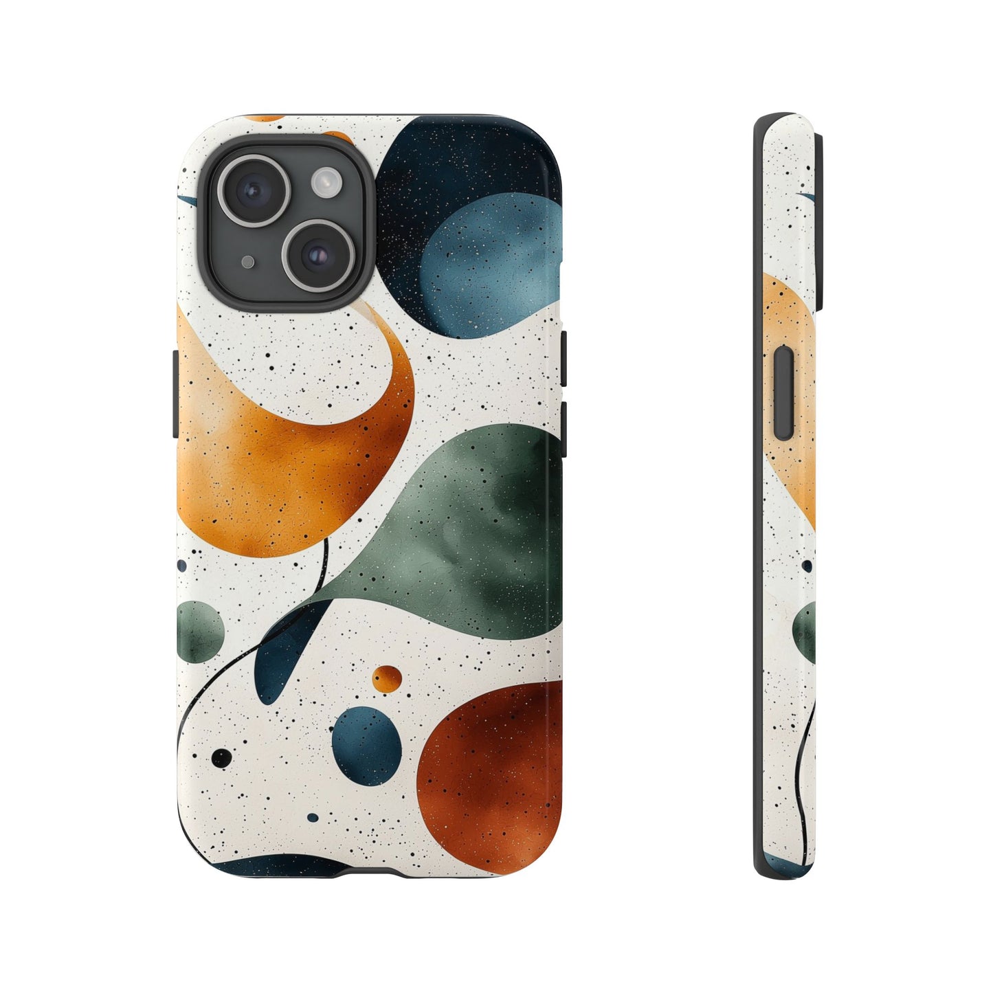 Chic Marble Splatter Phone Case – iPhone, Google Pixel, Samsung