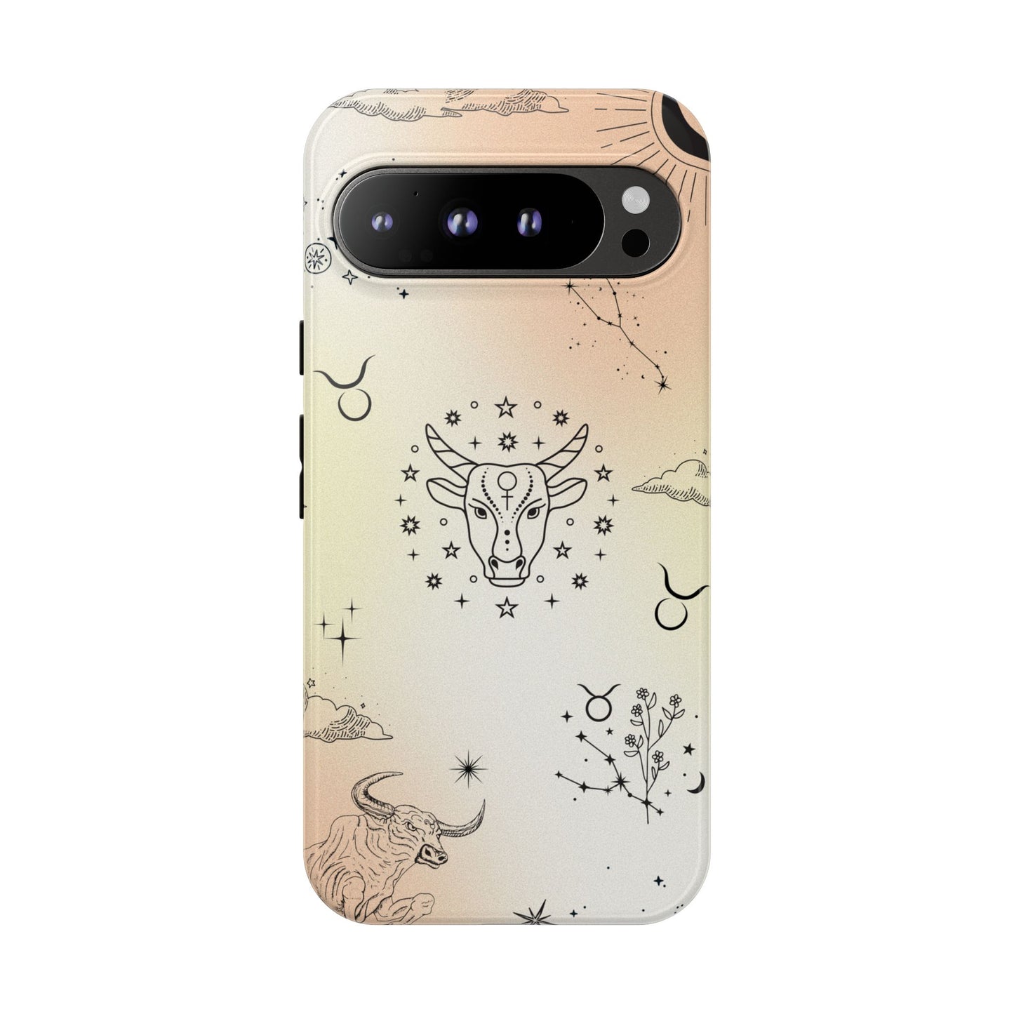 Taurus Zodiac Sign Phone Case β Elegant & Earthy Style for iPhone, Samsung & Google Pixel