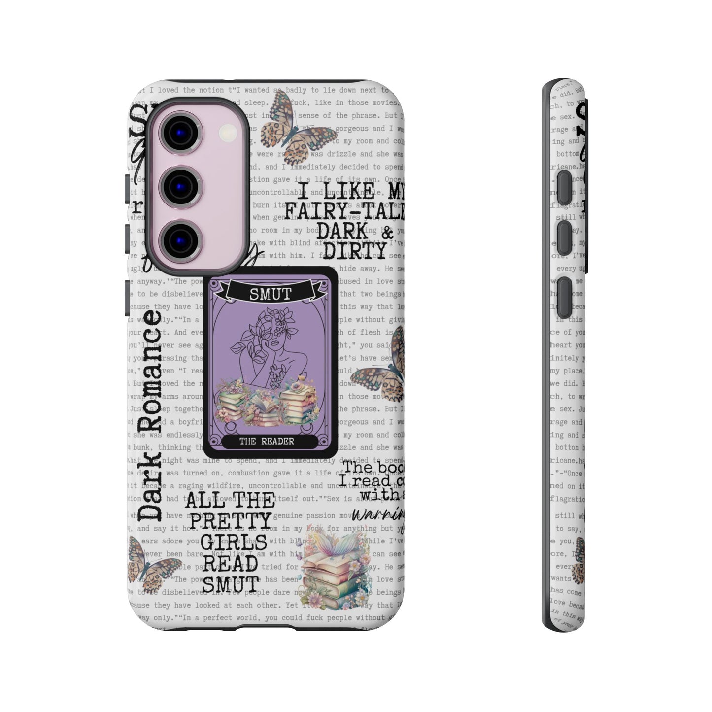 Smut Queen Phone Case β iPhone, Samsung & Google Pixel Cute Bookish Cover, Book Lover Gift