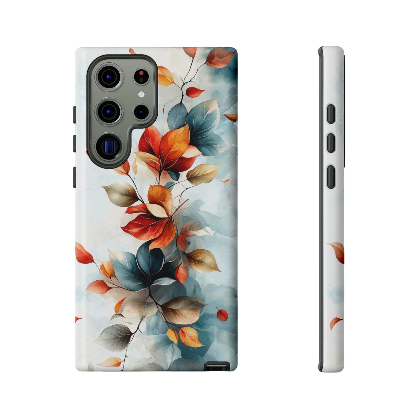 Whispering Leaves | Elegant Watercolor Floral Phone Case