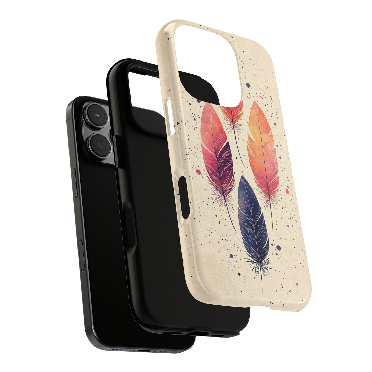 Boho Feather Dance Phone Case for iPhone, Pixel & Samsung