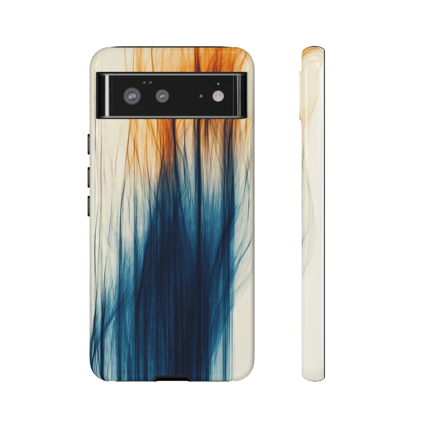 Inferno Drift – Abstract Flame Flow Phone Case for iPhone, Samsung & Pixel
