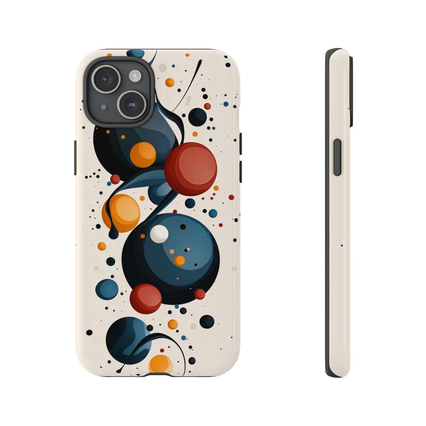 Cosmic Orbit – Abstract Sphere Phone Case for iPhone, Samsung & Pixel