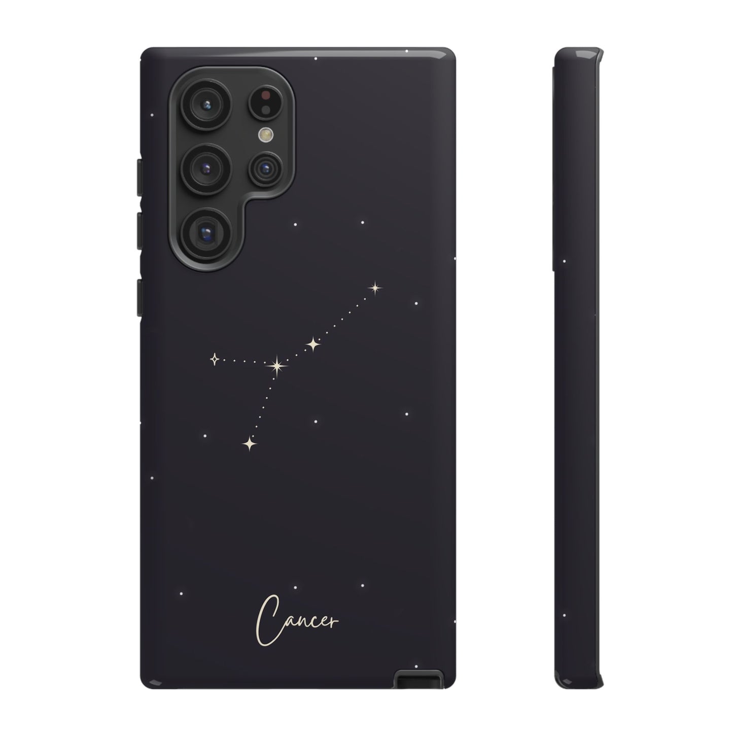 Cancer Zodiac Starscape Phone Case – Mystical Galaxy Design – Cosmic Style for iPhone, Samsung & Google Pixel