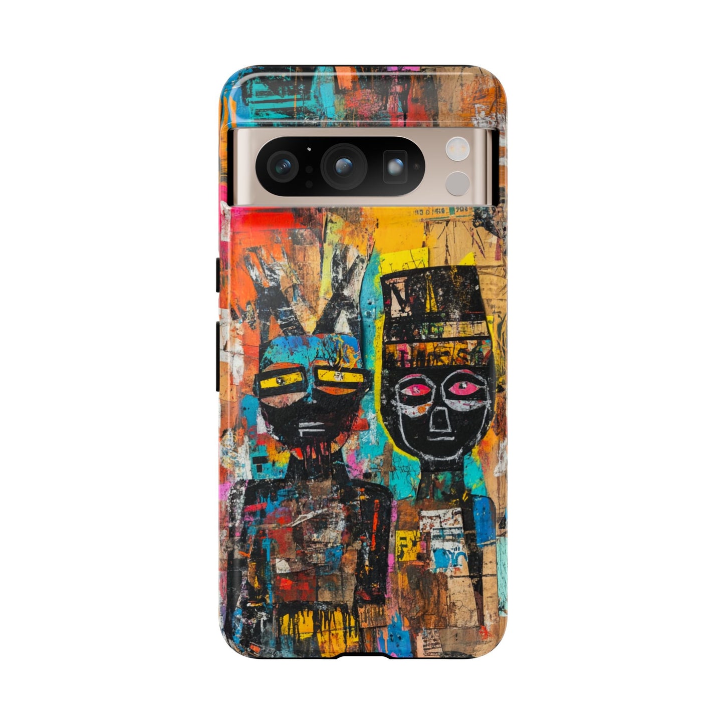 Jean-Michel Basquiat Phone Case – Street Art Phone Cover - iPhone, Samsung & Google Pixel Cover - Artistic Painting Case, Art Lover Gift