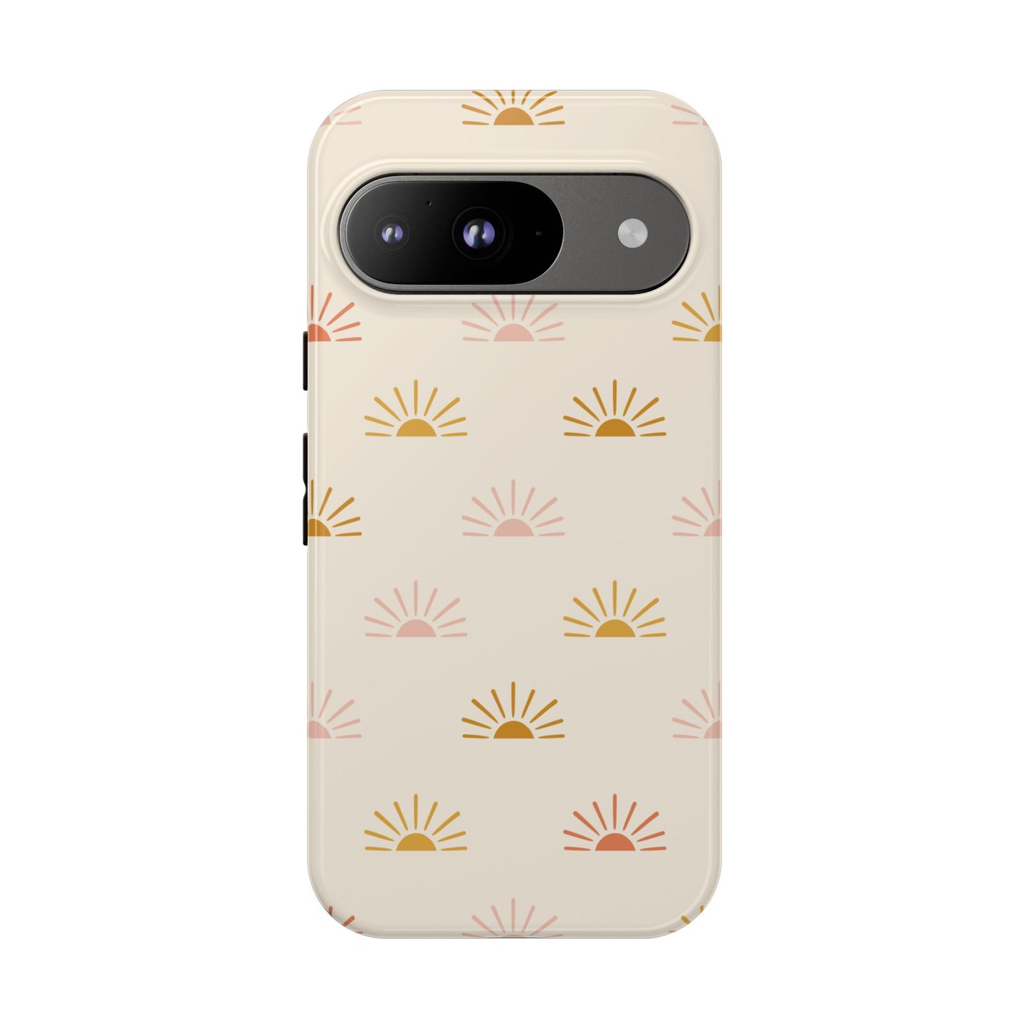 Retro Sunrise Phone Case β Vintage Aesthetic for iPhone, Samsung & Google Pixel