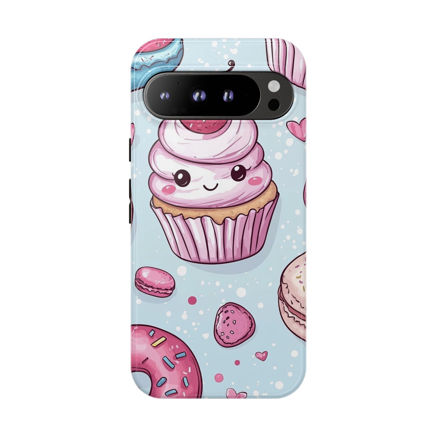 Kawaii Sweets: Adorable Dessert Anime Phone Case for iPhone, Samsung, Google Pixel