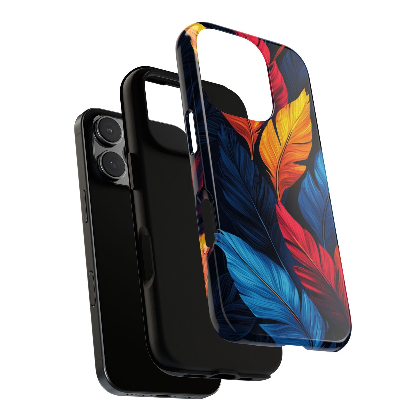 Jungle Toucan Feathers Phone Case β Vibrant & Unique for iPhone, Pixel & Samsung