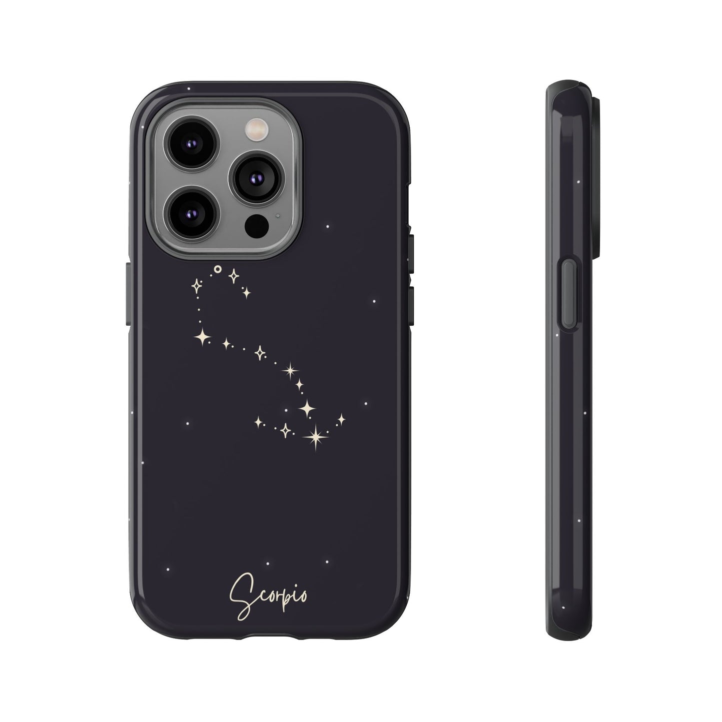 Scorpio Zodiac Night Sky Case – Mysterious Star Pattern – Cosmic Style for iPhone, Samsung & Google Pixel