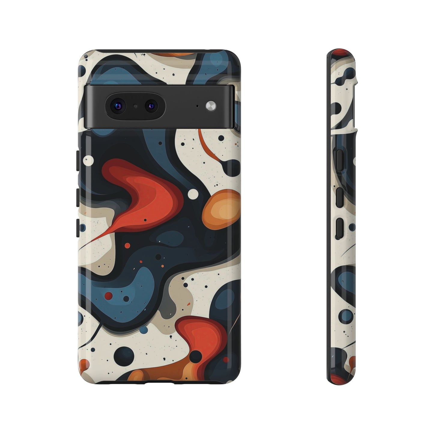 Molten Drift – Abstract Art Phone Case for iPhone, Samsung & Pixel