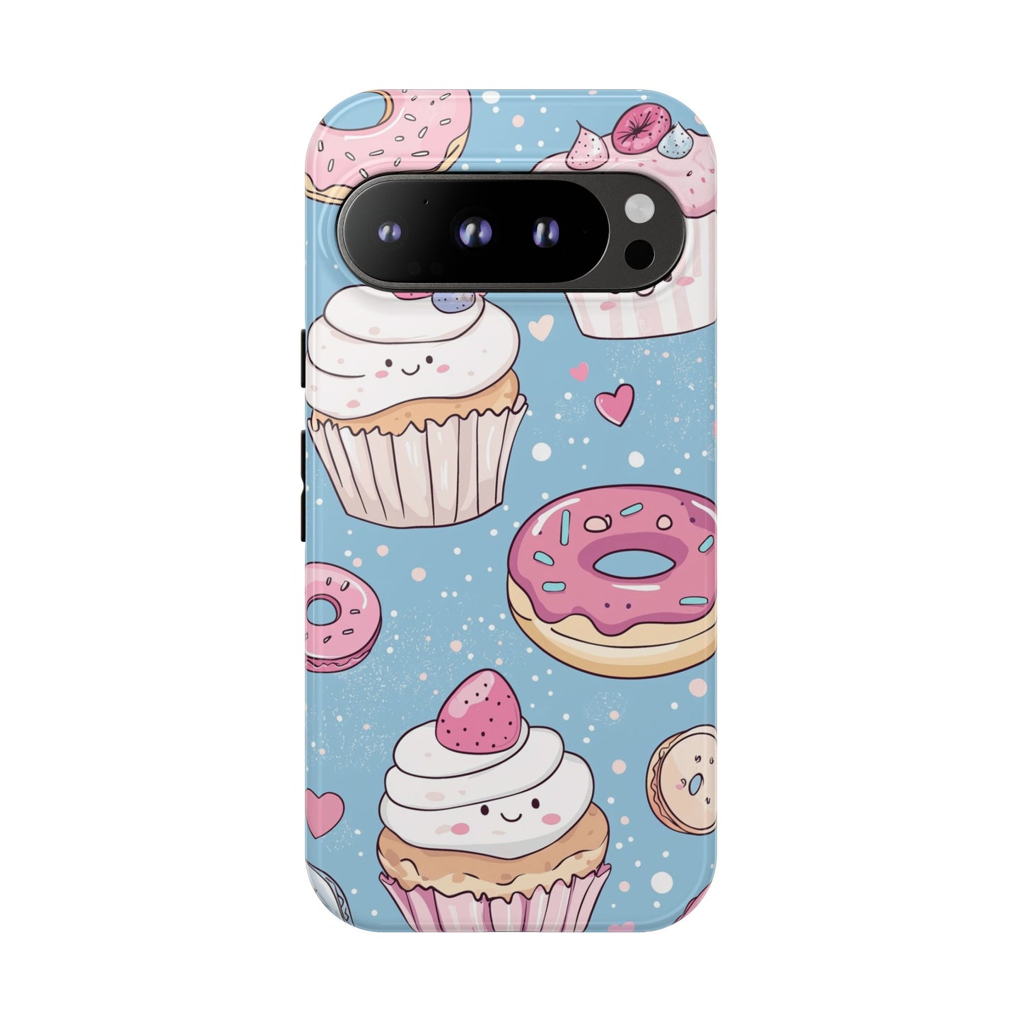 Pastel Kawaii Treats: Anime Dessert Phone Case for iPhone, Samsung, Google Pixel