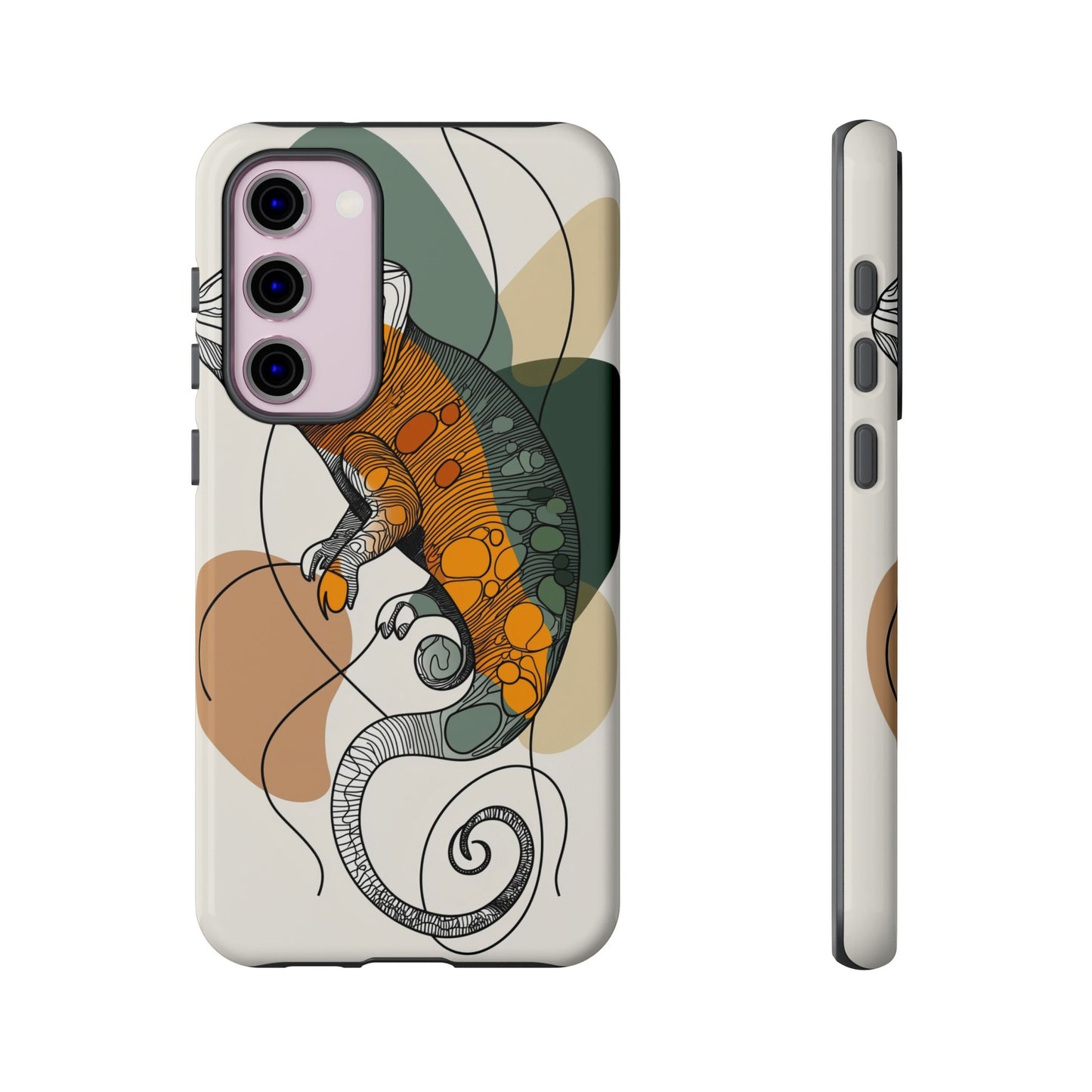 Chameleon Flow: The Art of Adaptation Phone Case for iPhone, Samsung & Pixel