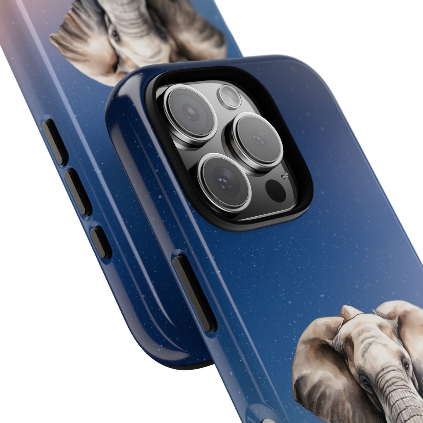 Celestial Elephant Mobile Cover – Dreamy Night Sky Aesthetic