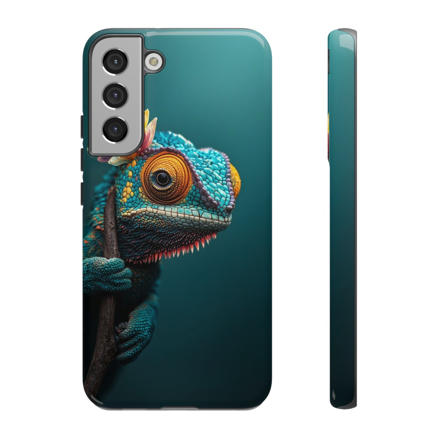 Color Shift Chameleon – Vibrant Reptile Skin Phone Case for iPhone, Pixel & Samsung